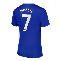 Camisa de time de futebol Everton Dwight McNeil #7 Replicas 1º Equipamento Feminina 2024-25 Manga Curta